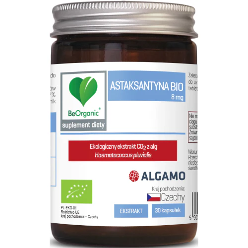 BeOrganic Astaxanthin BIO 8 mg 30 capsules