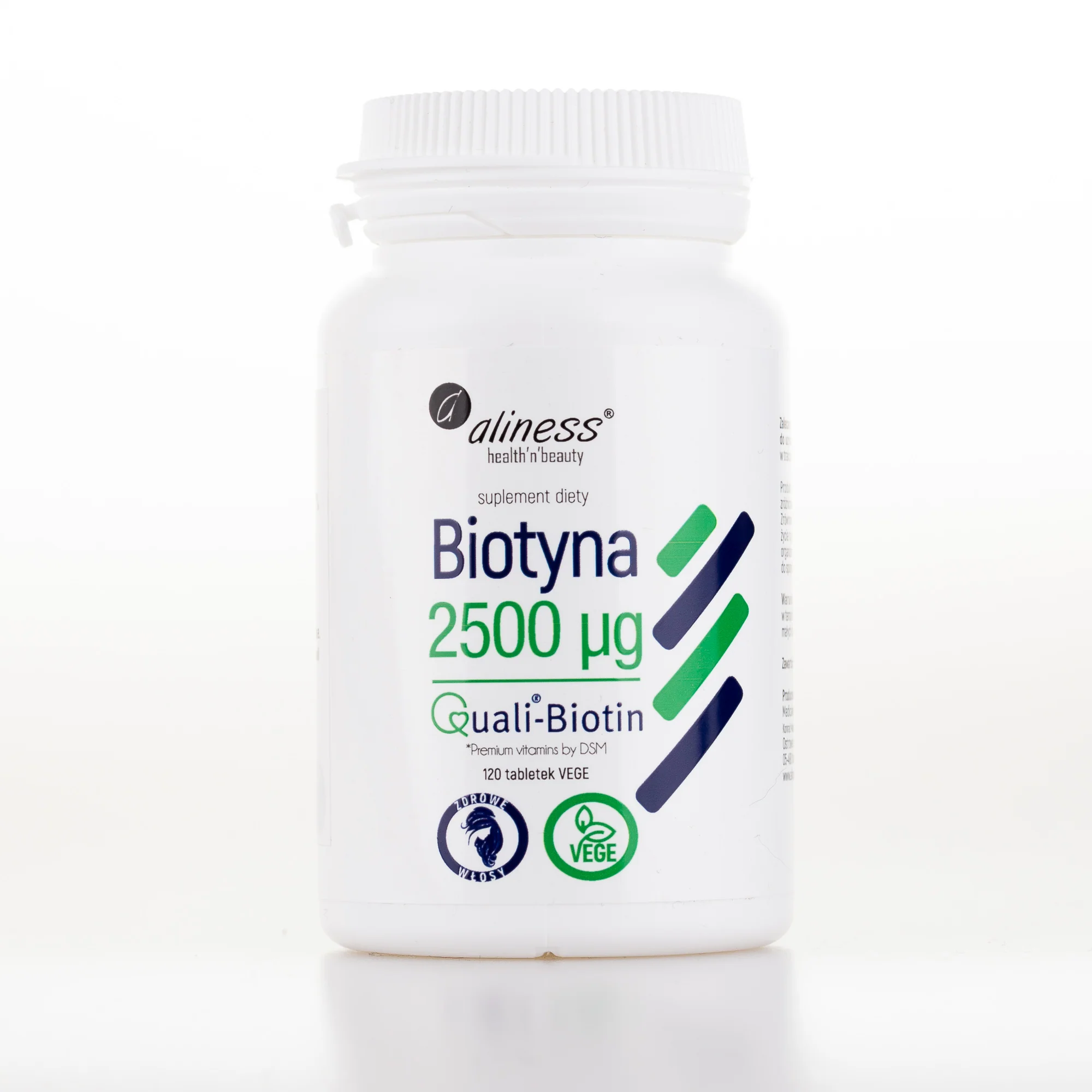Biotin, 120 vegan capsules, QualiBiotin®