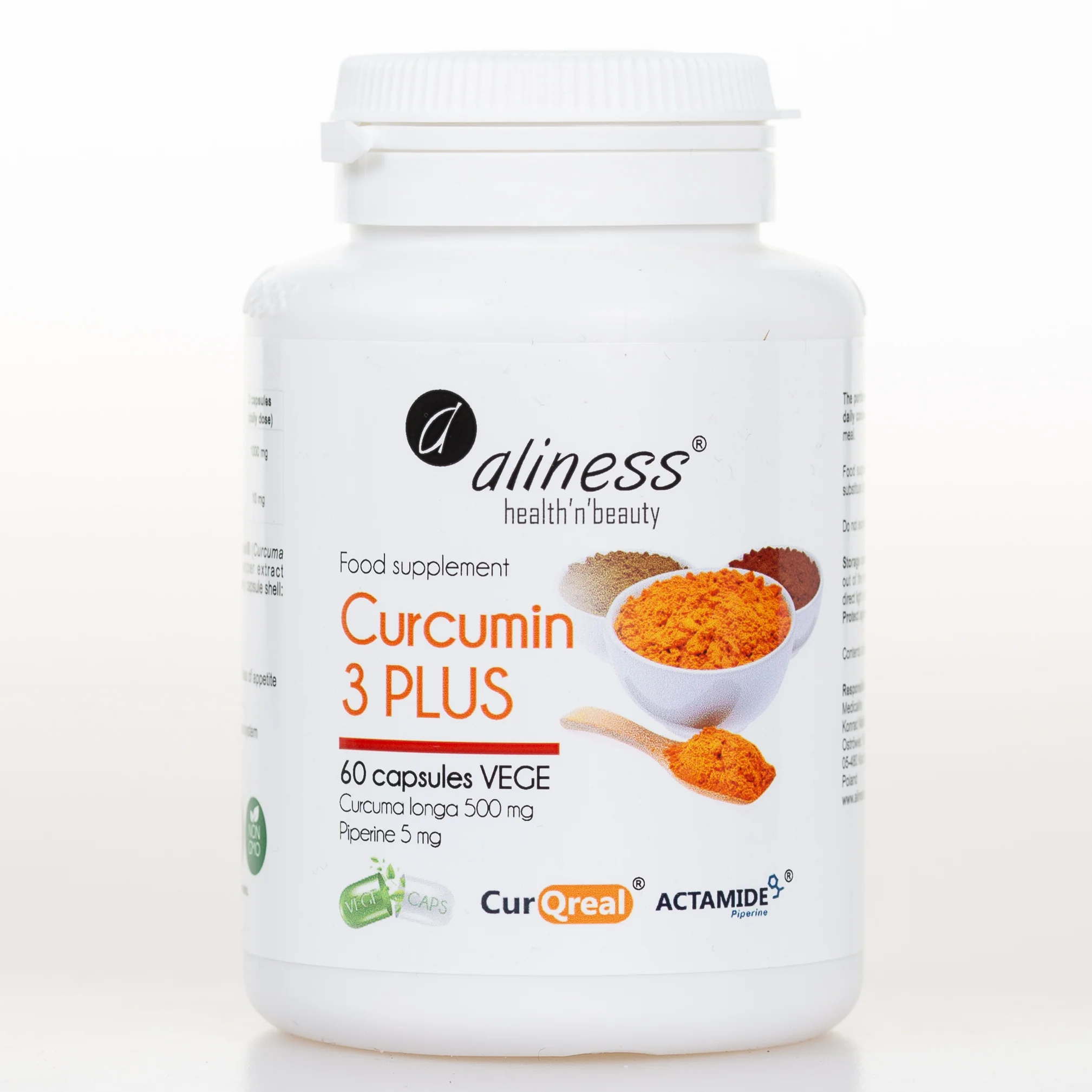 Curcumin 3 Plus, 60 vegan capsules