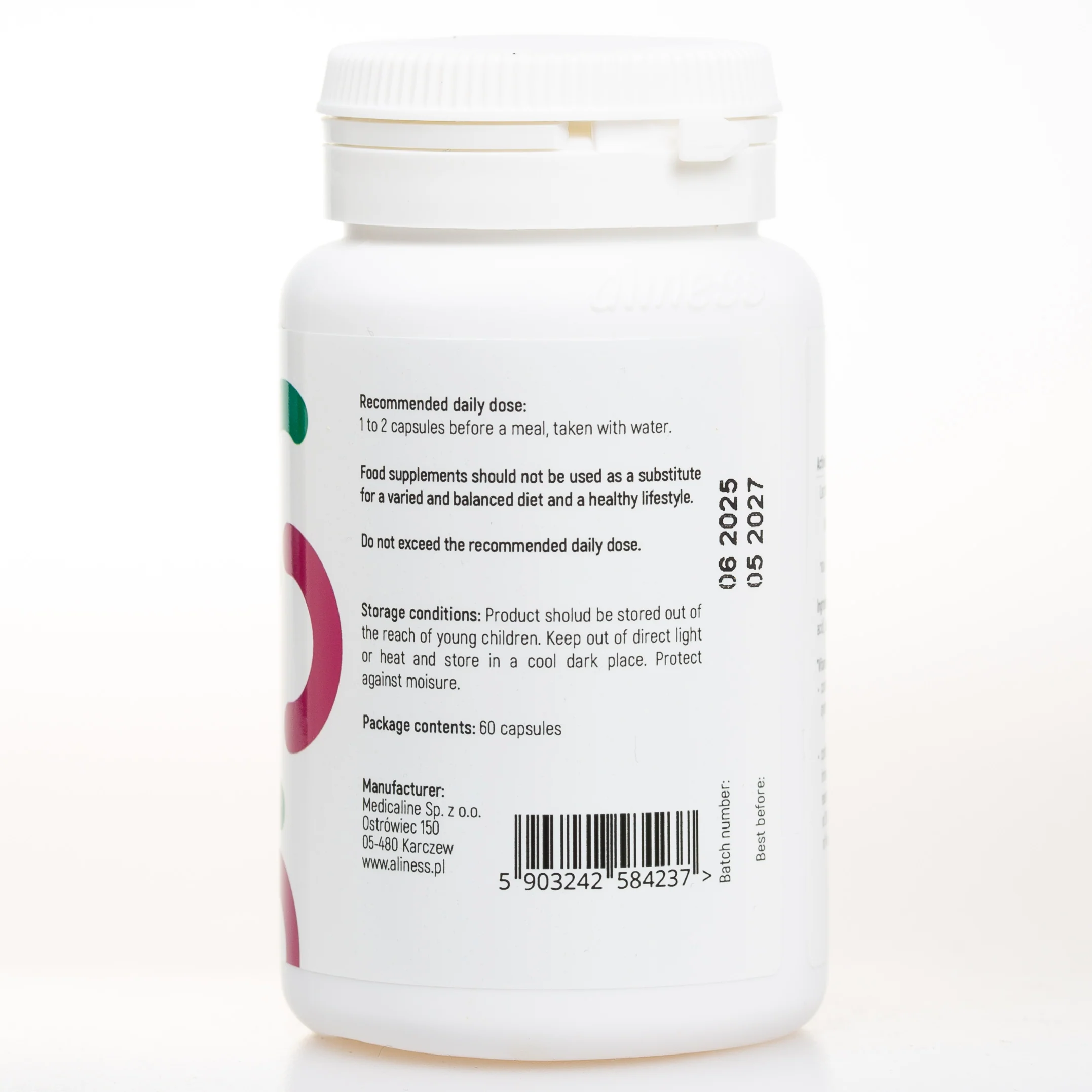 Lactoferrin, 60 capsules, LFS 90% 100mg, 2 months supply - Image 2