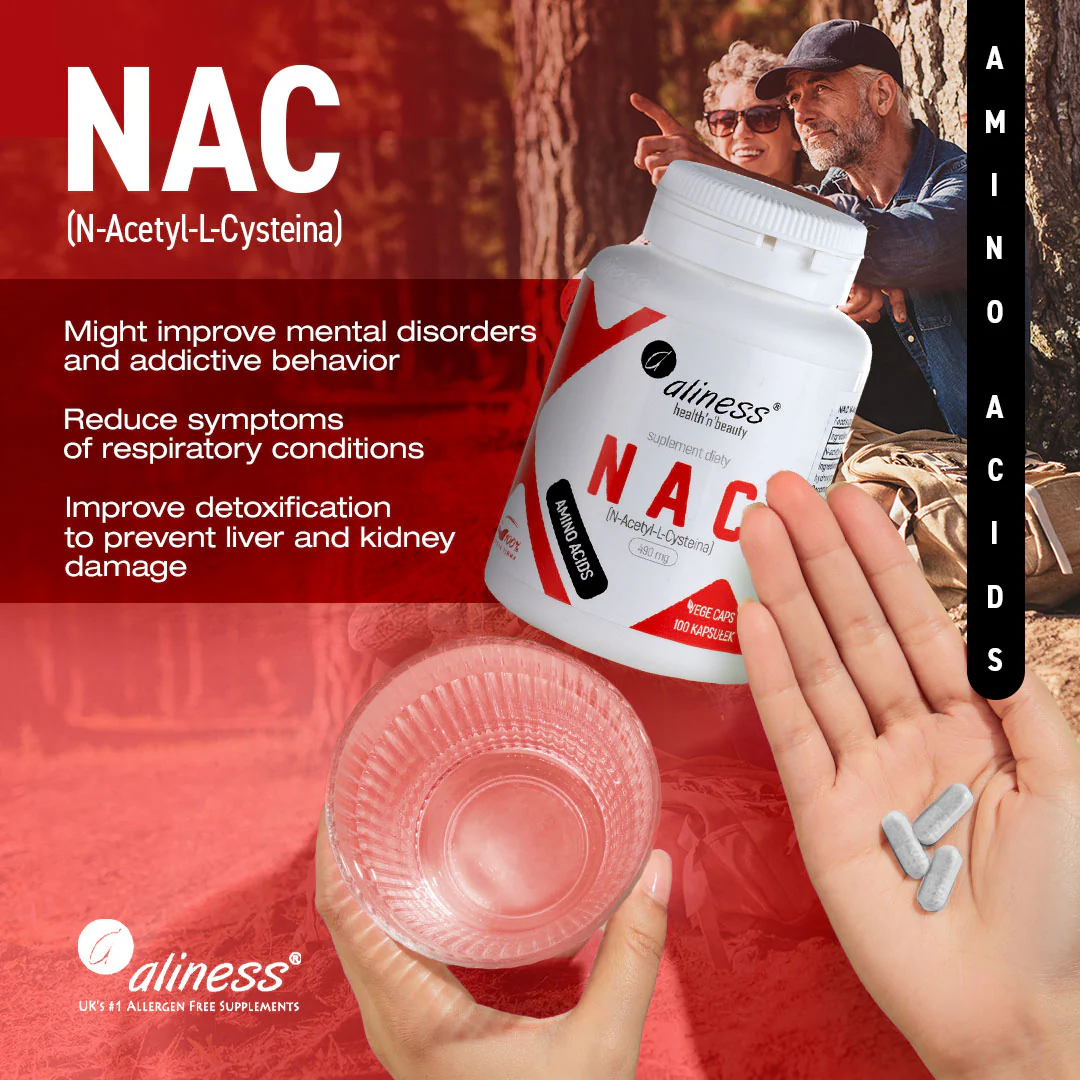 NAC 380mg tablets, N-Acetyl-L-Cysteine, 100 vegan tablets - Image 4