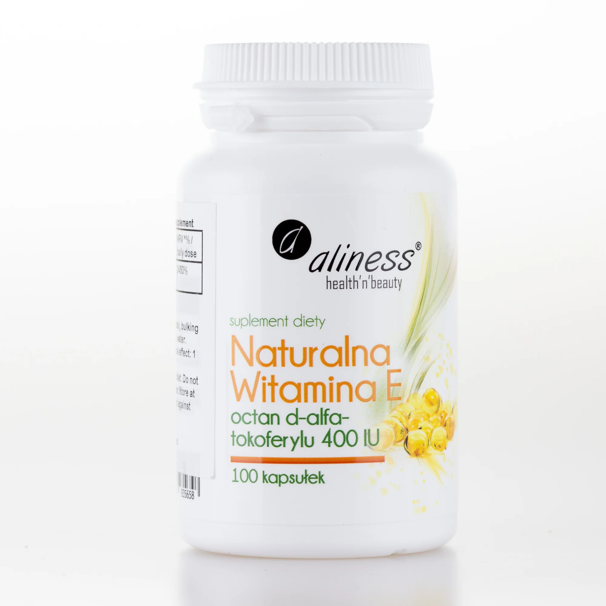 Natural Vitamin E, 400IU, 100 capsules, Tocopherols, Vitamin of Youth