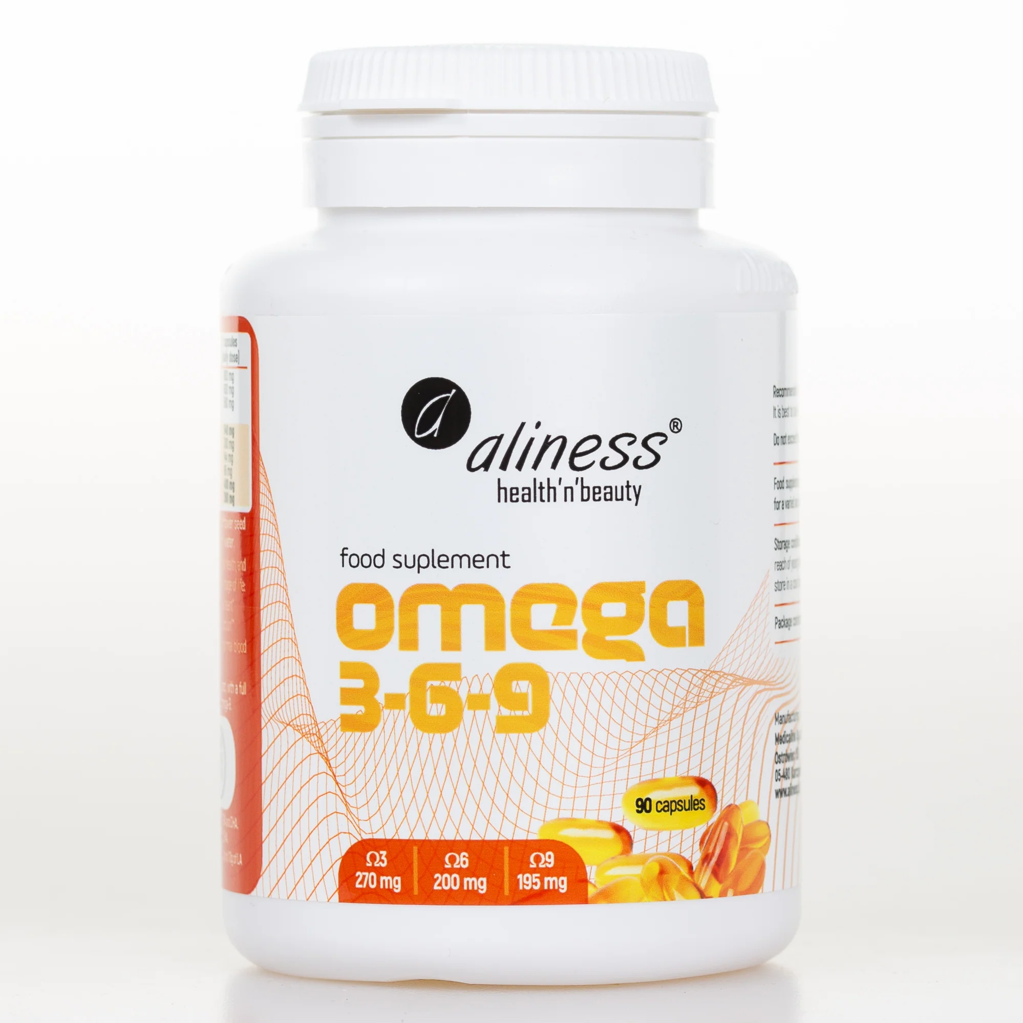 Omega 3-6-9 270/200/195 mg, 90 capsules