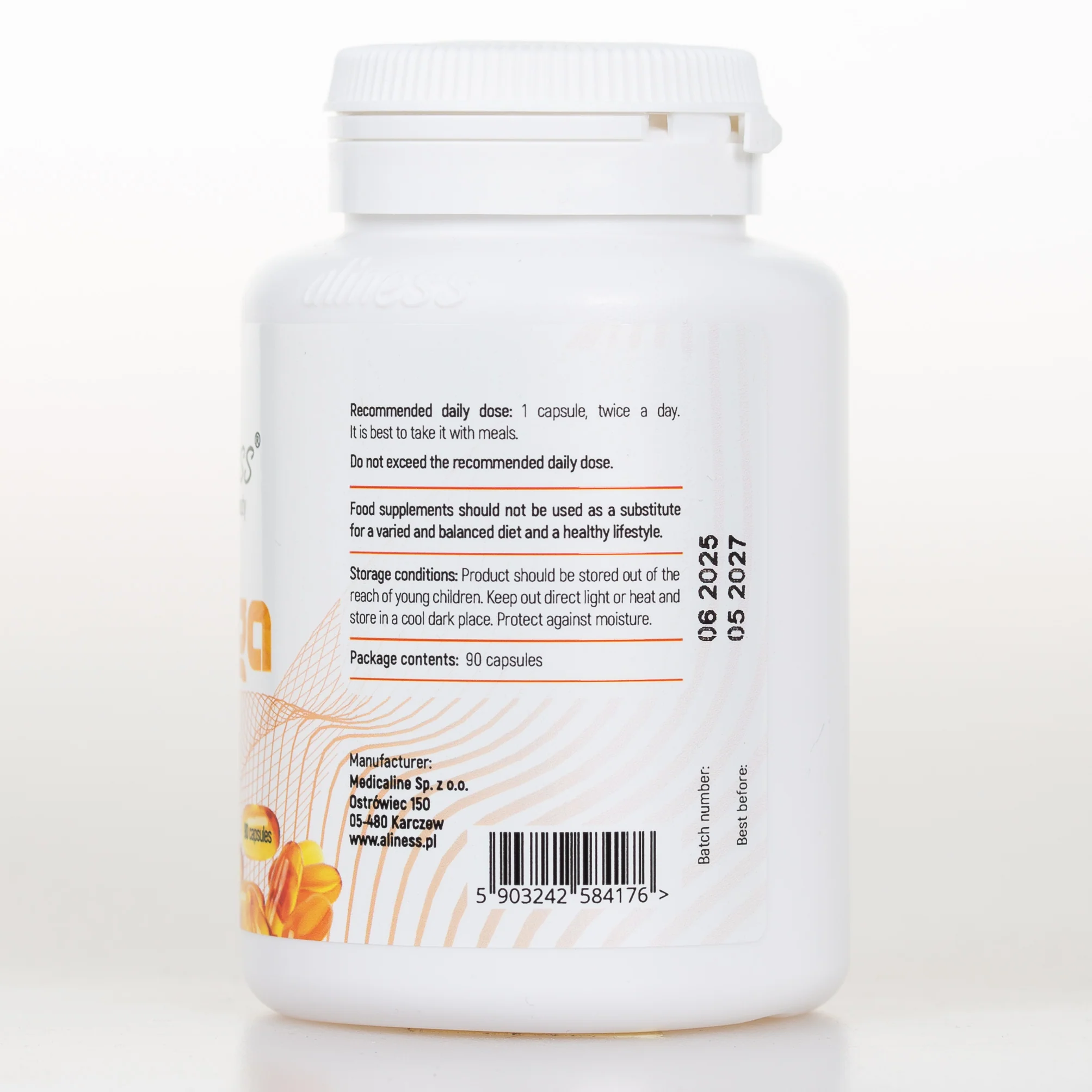Omega 3-6-9 270/200/195 mg, 90 capsules - Image 2