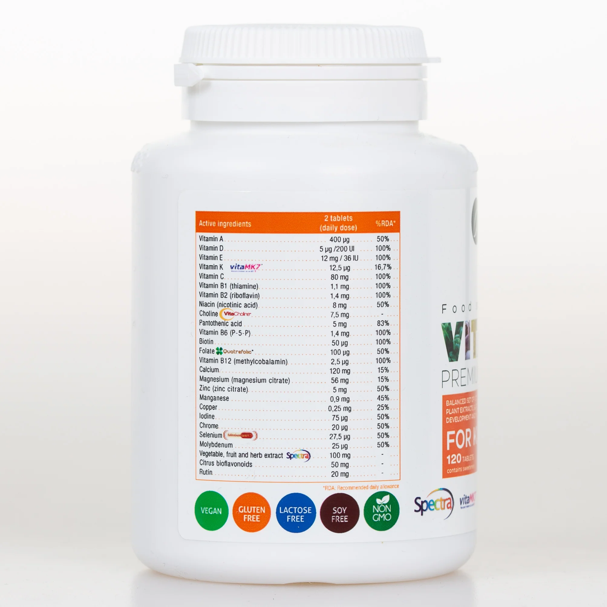 Premium Vitamin Complex for children, 120 tablets - Image 2