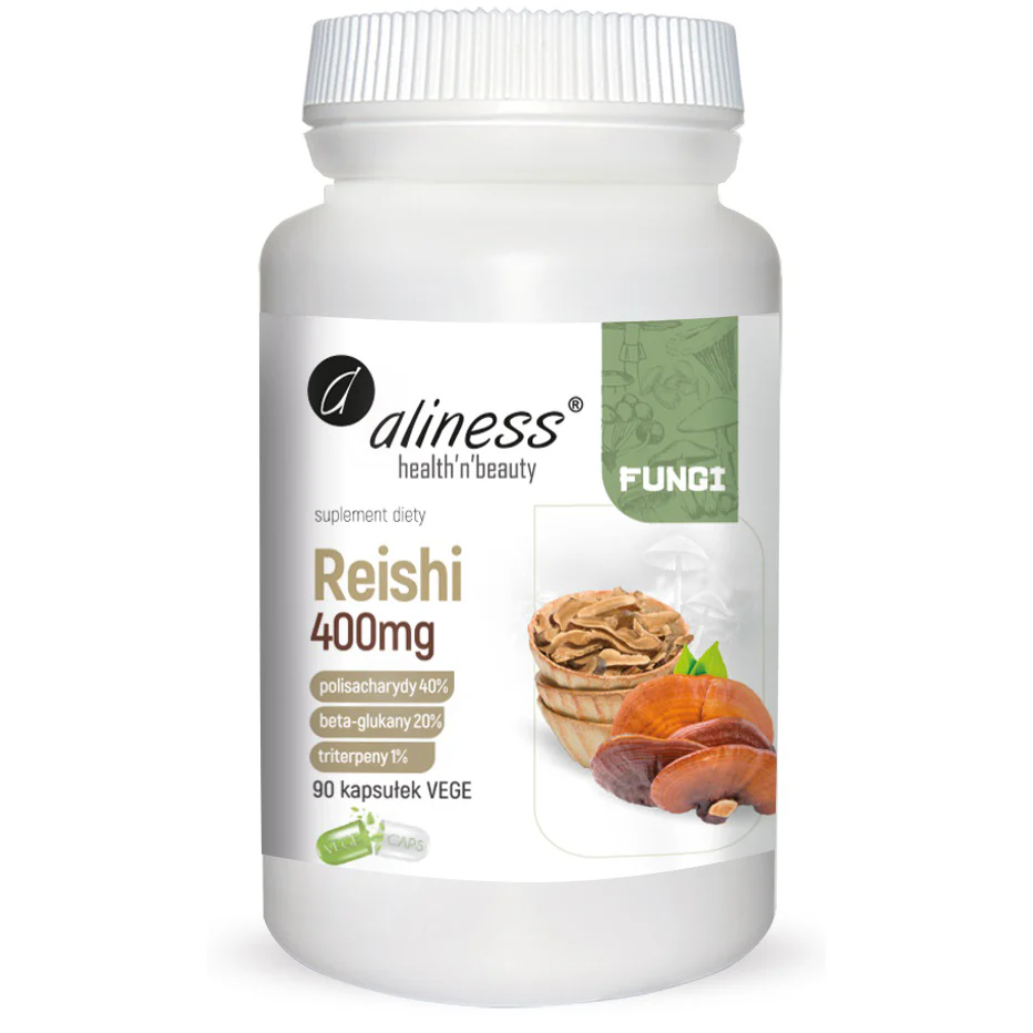 3 Months Supply of Reishi Mushroom Supplement, 90 vegan capsules