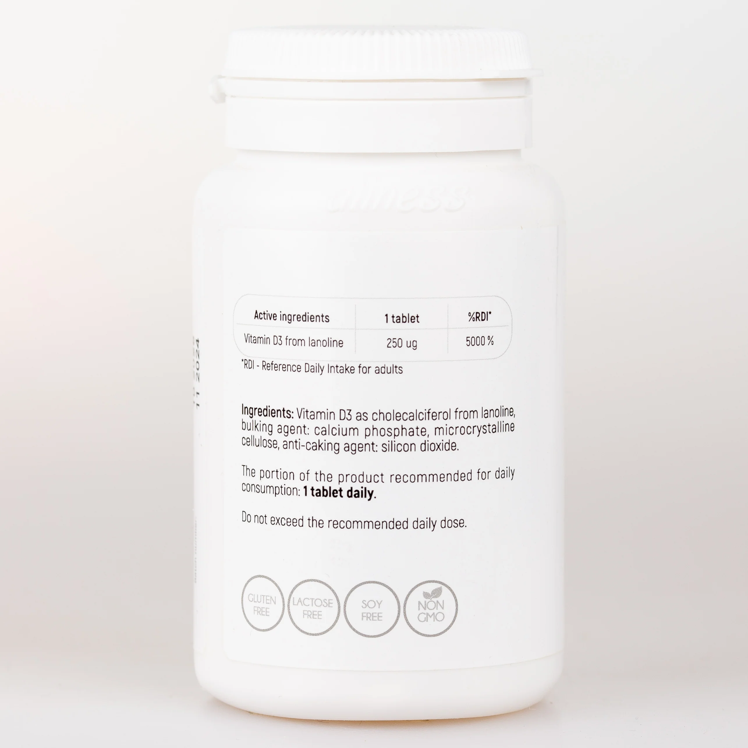 Max Strength Vitamin D3, 10000IU, 100 tablets - Image 2