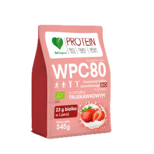 Whey protein WPC 80 Strawberry ORGANIC 345 g